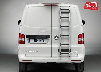 NV400 (2010-21) - H2 - 7 rung Aluminium rear door ladder