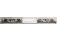 Vision Alert 60" - 4 Halo Round Modules Light bar Amber 12V