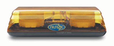 VISION ALERT - Blaze II Mini Lightbar Amber Xenon