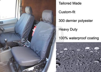 Tailored Fronts - Driver & Single Passenger - no armrest - Grey