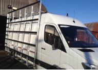 Sprinter (06-18) L3 - Aluminium Glass Rack (LxH) 4000 x 2500