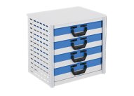 Miniblock incl. 4 metals cases and service case trays