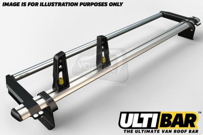 Partner (2008-18) - L1 H1 - 2 x HD ULTI bars & roller