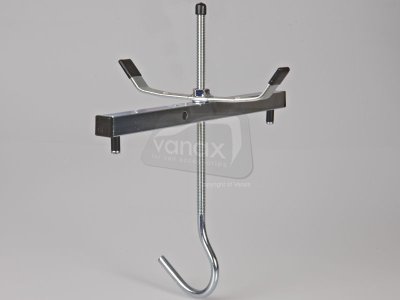 Universal lockable ladder clamps incl padlocks