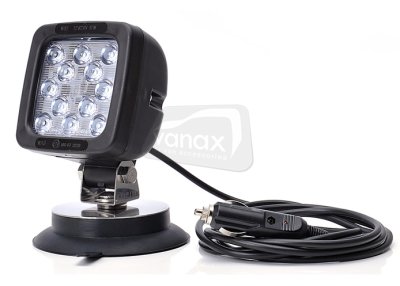 1750 lumens - Magnetic switched LED Worklamp - 101x160x129mm