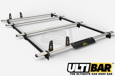 Trafic (2001-14) - SWB- 4 bar HD ULTI rack system (8x4 capacity)