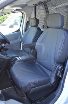 Tailored Front Pair - Driver & Single Passenger - Black