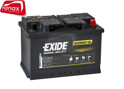 Exide Gel 80Ah (ES900) - Deep Cycle Gel Battery