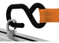 Universal single 800kg external ratchet strap