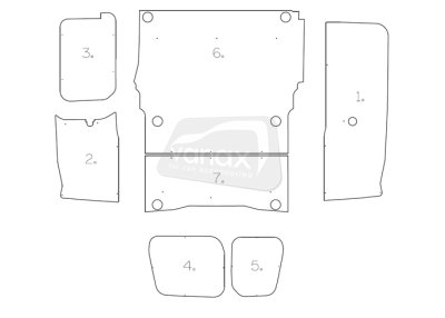 L1 H1 (2018-on) - Full Ply Lining Kit