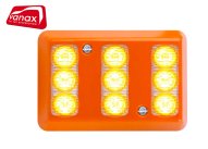 9 x Amber LED Emergency Light