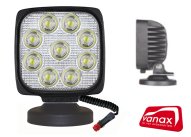 1800 lumens - LED Worklamp Magnetic Base - 9 LEDs