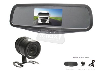 CCTV22 Reverse System - 7" screen display, night vision camera