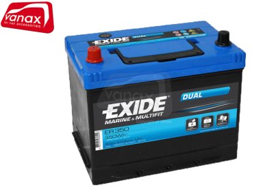 Exide Marine 80Ah (ER350) - Deep Cycle Battery