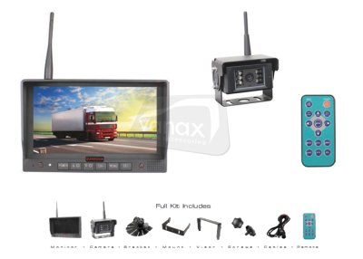 CCTV15D Reverse System - 7" display, night vision c/w visor