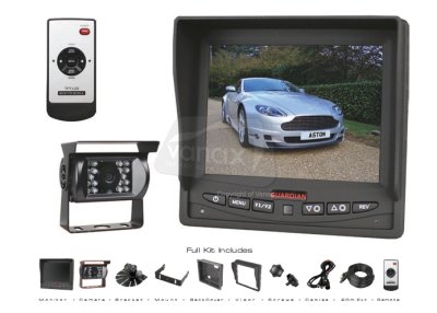 CCTV14A Reverse System - 5.6" display, night vision c/w visor