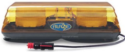 VISION ALERT - Blaze II Mini Lightbar Amber Xenon Magentic