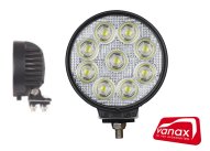 1800 lumens - LED Worklamp - 9 LEDs - 120mm diameter