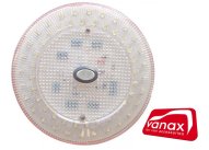 155mm interior dual colour LED round lamp with 56 LEDs