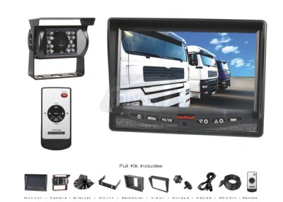 CCTV21 Reverse System - 7" screen display, night vision camera