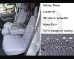 Tailored Front - 3 Seater front seat - Grey