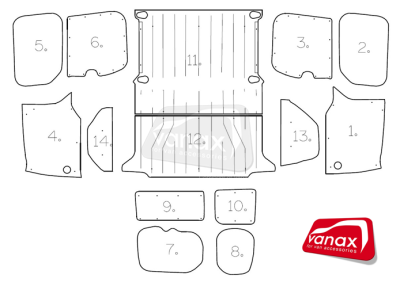 Townstar L1 H1 - Full Ply Lining Kit