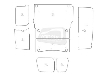 L1 H1 (2018 - on) - Full Ply Lining Kit